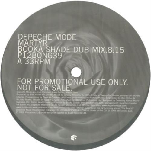Depeche Mode Martyr 12" vinyl single (12 inch record / Maxi-single) UK DEP12MA420293