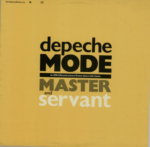 Depeche Mode Master And Servant - Number 35 12" vinyl single (12 inch record / Maxi-single) UK DEP12MA588667