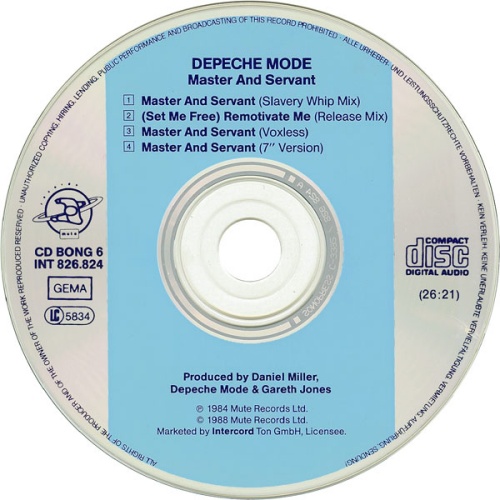 Depeche Mode Master And Servant - Original CD single (CD5 / 5") German DEPC5MA07856