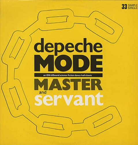 Depeche Mode Master And Servant 12" vinyl single (12 inch record / Maxi-single) French DEP12MA194170