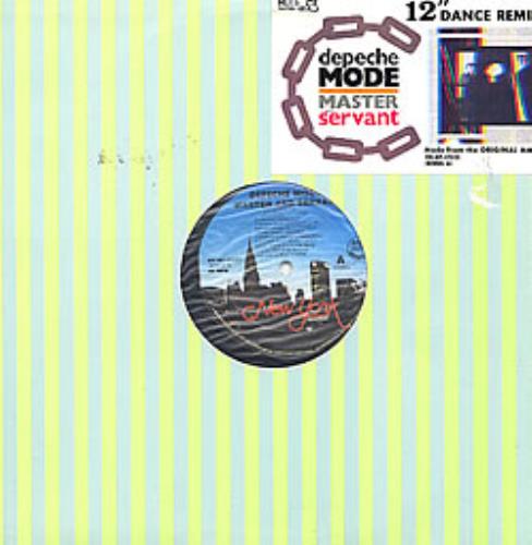 Depeche Mode Master And Servant 12" vinyl single (12 inch record / Maxi-single) Philippino DEP12MA253493