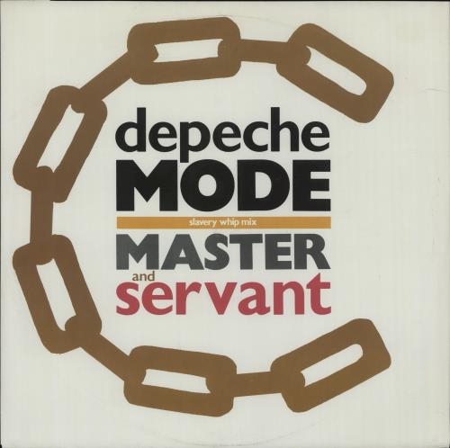 Depeche Mode Master And Servant 12" vinyl single (12 inch record / Maxi-single) Australian DEP12MA380374