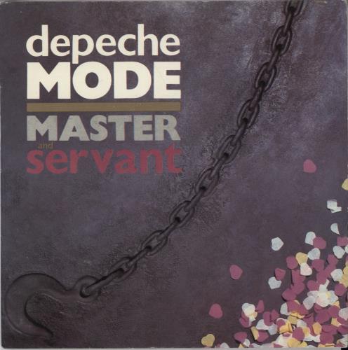 Depeche Mode Master And Servant 7" vinyl single (7 inch record / 45) UK DEP07MA06872