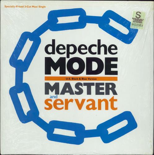 Depeche Mode Master And Servant 12" vinyl single (12 inch record / Maxi-single) Canadian DEP12MA773146