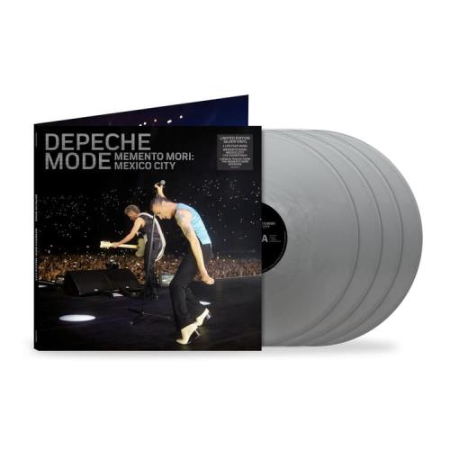 Depeche Mode Memento Mori: Mexico City - Silver Vinyl - Sealed 4-LP vinyl album record set UK DEP4LME880668