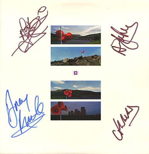 Depeche Mode Music For The Masses - Autographed Inner Sleeve vinyl LP album (LP record) UK DEPLPMU307395