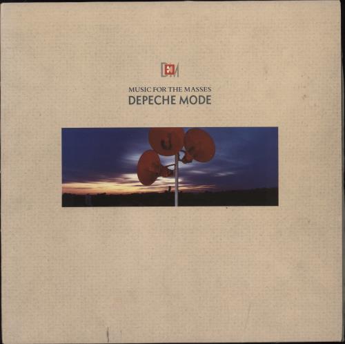Depeche Mode Music For The Masses - EX vinyl LP album (LP record) UK DEPLPMU768292