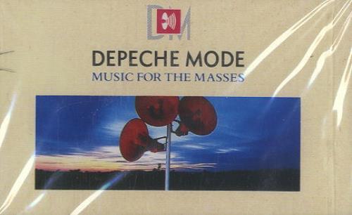 Depeche Mode Music For The Masses cassette album Argentinean DEPCLMU256333