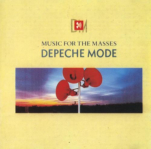 Depeche Mode Music For The Masses CD album (CDLP) Argentinean DEPCDMU266321
