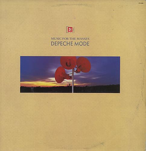 Depeche Mode Music For The Masses vinyl LP album (LP record) Brazilian DEPLPMU286344
