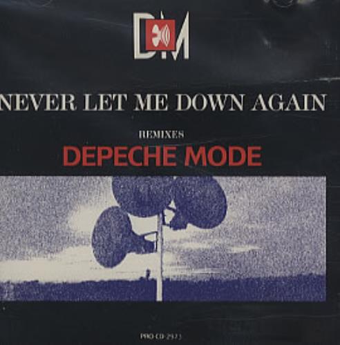 Depeche Mode Never Let Me Down Again - Remixes CD single (CD5 / 5") US DEPC5NE315233