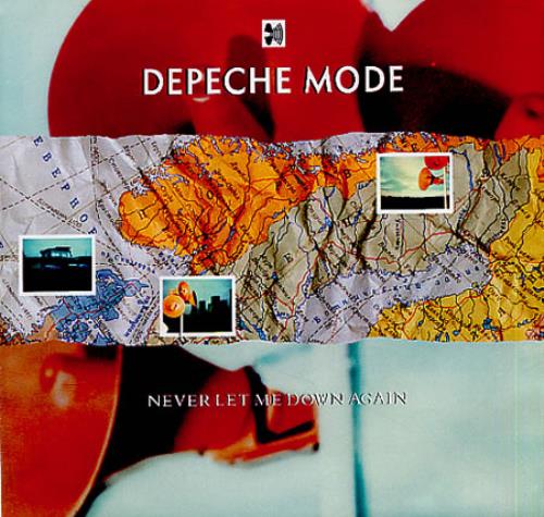 Depeche Mode Never Let Me Down Again 7" vinyl single (7 inch record / 45) US DEP07NE216375