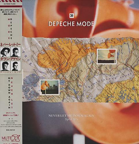Depeche Mode Never Let Me Down Again 12" vinyl single (12 inch record / Maxi-single) Japanese DEP12NE243439
