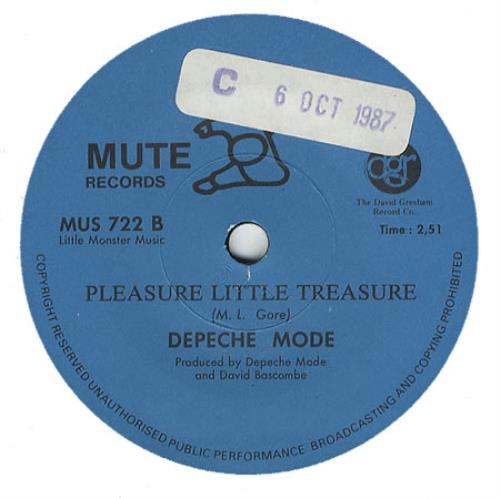 Depeche Mode Never Let Me Down Again 7" vinyl single (7 inch record / 45) South African DEP07NE378818