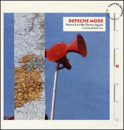 Depeche Mode Never Let Me Down Again 12" vinyl single (12 inch record / Maxi-single) Dutch DEP12NE395757