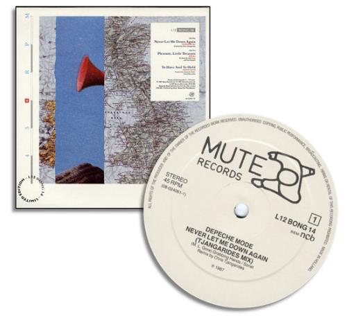 Depeche Mode Never Let Me Down Again 12" vinyl single (12 inch record / Maxi-single) Dutch DEP12NE395757
