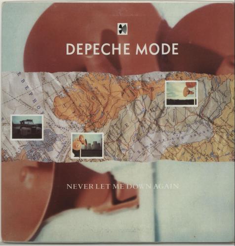 Depeche Mode Never Let Me Down Again 7" vinyl single (7 inch record / 45) Australian DEP07NE655942