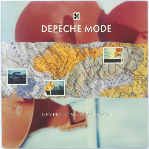 Depeche Mode Never Let Me Down Again 7" vinyl single (7 inch record / 45) Dutch DEP07NE799414