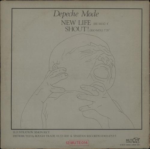 Depeche Mode New Life - VG 12" vinyl single (12 inch record / Maxi-single) UK DEP12NE750642