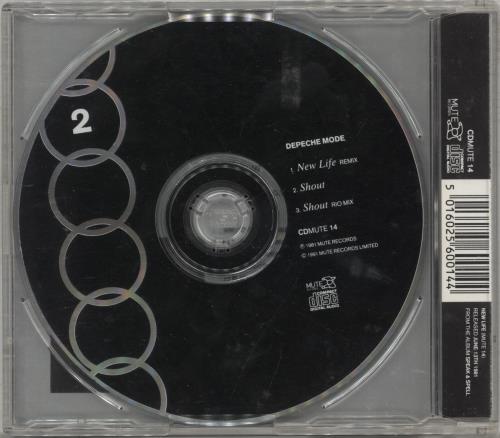 Depeche Mode New Life CD single (CD5 / 5") UK DEPC5NE224162