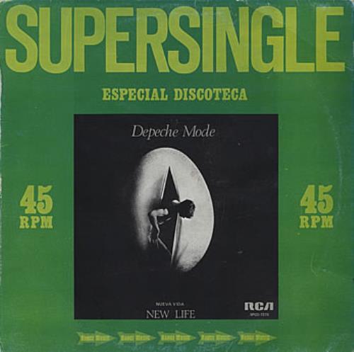 Depeche Mode Nueva Vida 12" vinyl single (12 inch record / Maxi-single) Spanish DEP12NU70211