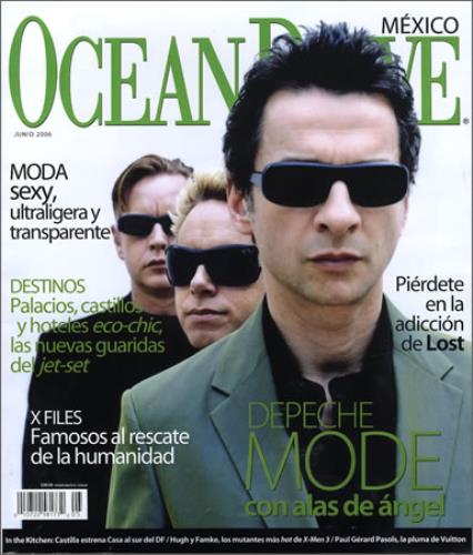 Depeche Mode Ocean Drive magazine Mexican DEPMAOC364803