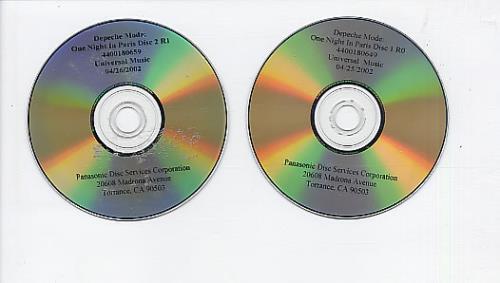 Depeche Mode One Night In Paris DVD US DEPDDON220181