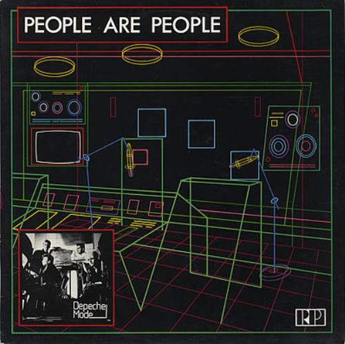 Depeche Mode People Are People vinyl LP album (LP record) UK DEPLPPE117584