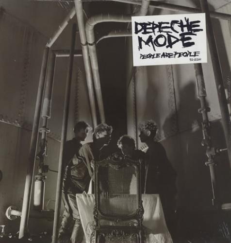 Depeche Mode People Are People vinyl LP album (LP record) Canadian DEPLPPE49764