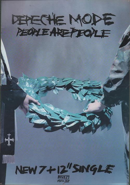 Depeche Mode People Are People display UK DEPDIPE637229