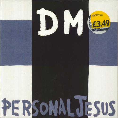 Depeche Mode Personal Jesus - Price stickered 12" vinyl single (12 inch record / Maxi-single) UK DEP12PE829823