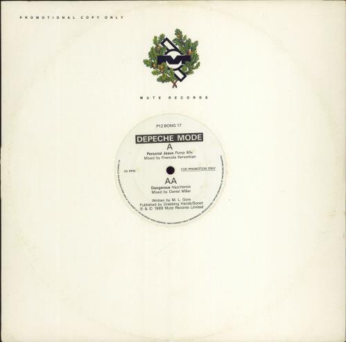 Depeche Mode Personal Jesus - Remix 12" vinyl single (12 inch record / Maxi-single) UK DEP12PE07197