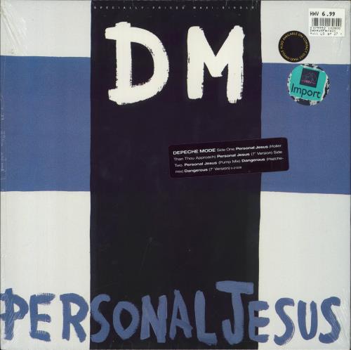 Depeche Mode Personal Jesus - Sealed 12" vinyl single (12 inch record / Maxi-single) US DEP12PE826965