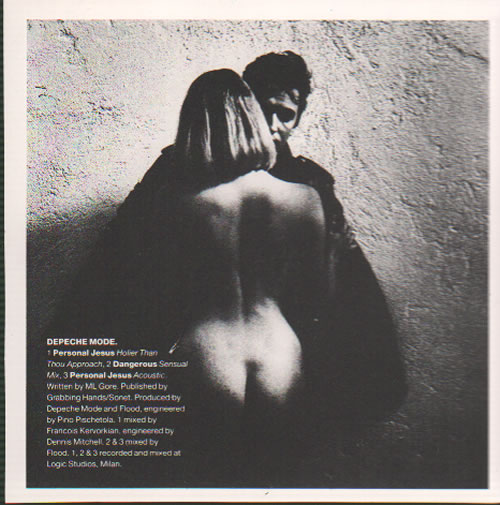 Depeche Mode Personal Jesus - Uncensored Sleeve CD single (CD5 / 5") Austrian DEPC5PE634994