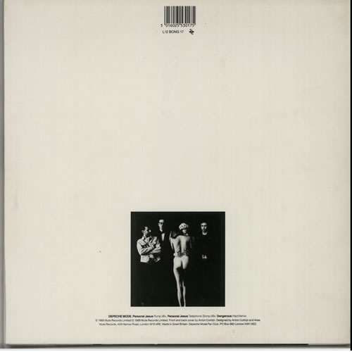 Depeche Mode Personal Jesus 12" vinyl single (12 inch record / Maxi-single) UK DEP12PE01935