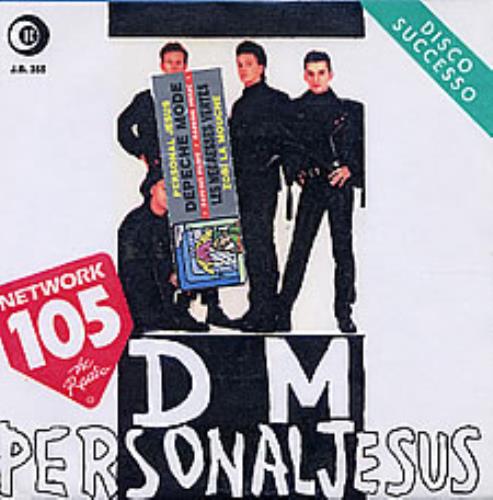 Depeche Mode Personal Jesus 7" vinyl single (7 inch record / 45) Italian DEP07PE253568