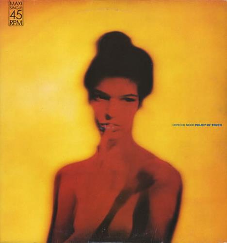 Depeche Mode Policy Of Truth 12" vinyl single (12 inch record / Maxi-single) Argentinean DEP12PO231550