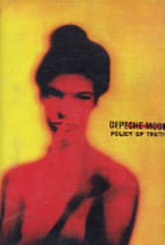 Depeche Mode Policy Of Truth cassette single Argentinean DEPCSPO242643