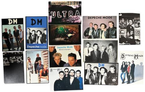 Depeche Mode Postcard Set handbill UK DEPHBPO874871