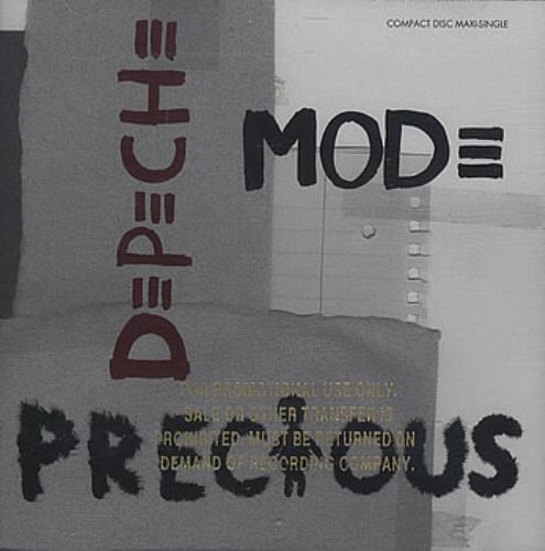 Depeche Mode Precious - Gold promo stamped CD single (CD5 / 5") US DEPC5PR379823