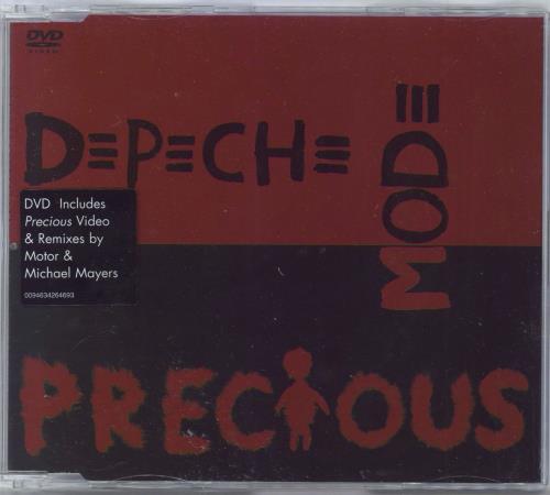 Depeche Mode Precious DVD Single UK DEPDSPR337292