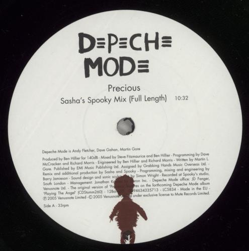Depeche Mode Precious 12" vinyl single (12 inch record / Maxi-single) UK DEP12PR339221
