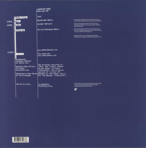 Depeche Mode Remixes 04 [Part 2] 12" vinyl single (12 inch record / Maxi-single) UK DEP12RE309123