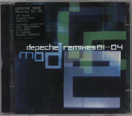 Depeche Mode Remixes 81-04 2 CD album set (Double CD) UK DEP2CRE301636