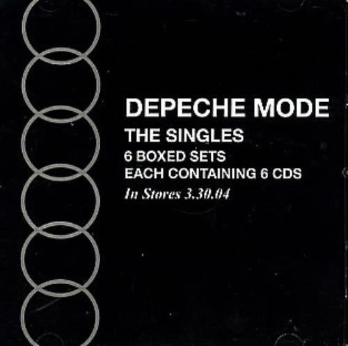 Depeche Mode Selections From The Singles CD-R acetate US DEPCRSE287288