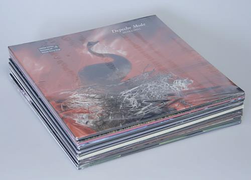 Depeche Mode Set of 10 Remastered LPs - Sealed vinyl LP album (LP record) UK DEPLPSE521319