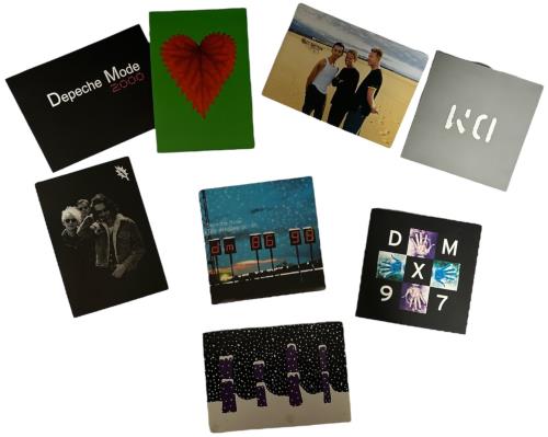 Depeche Mode Set of 8 Christmas Cards memorabilia UK DEPMMSE355854