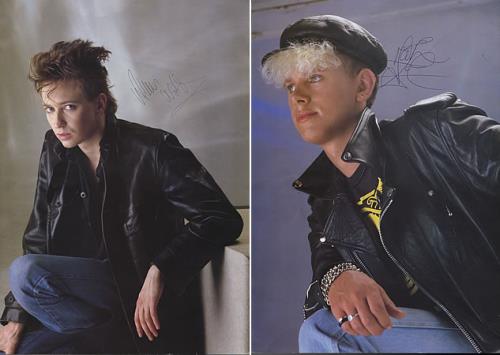 Depeche Mode Set Of Four Individual Posters - Autographed! poster UK DEPPOSE360840