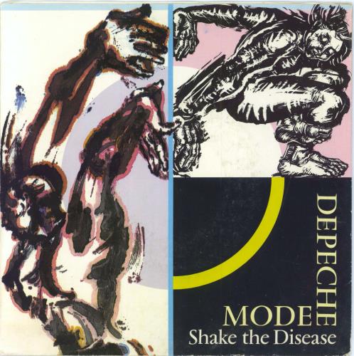 Depeche Mode Shake The Disease - Wide Centre 7" vinyl single (7 inch record / 45) Dutch DEP07SH799412