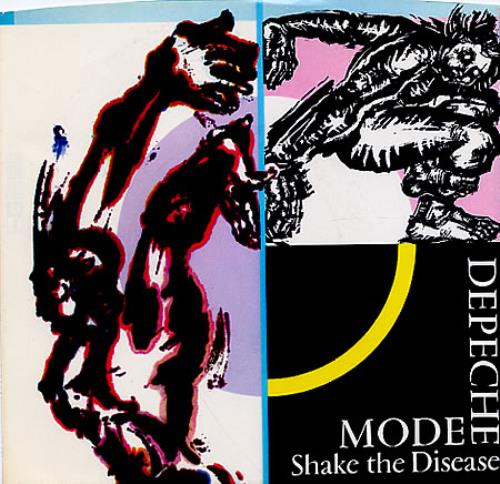 Depeche Mode Shake The Disease 7" vinyl single (7 inch record / 45) US DEP07SH216373